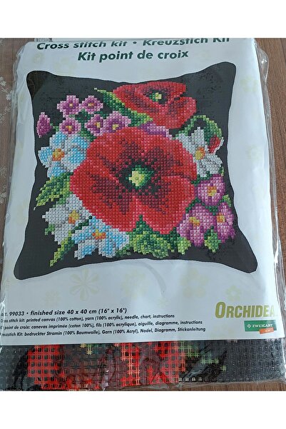 Orchidea Tapestry Pillow Kit