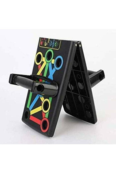 zola 14 in 1 foldable stand, for push-ups and exercises, non-slip, 63.5 x 19 cm