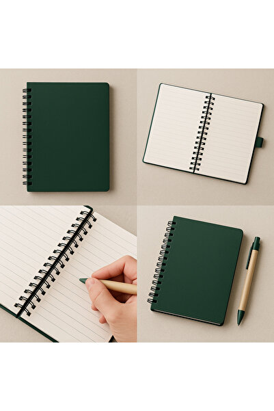 OEM Spiral Notebook with Pen – Elegant Design, Lined Pages