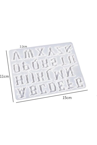 Dharst Silicone mold - Alphabet 000109