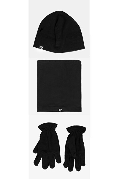 askerpaketi Polar Beret Neck Collar and Glove Set