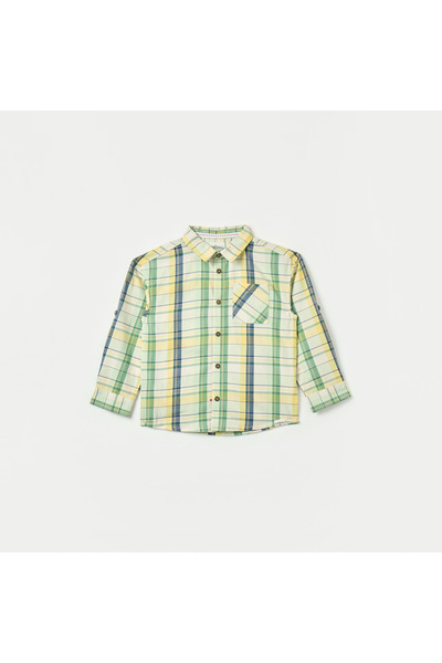 Lee Cooper Checked Regular Fit Long Sleeves Shirt