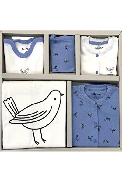 Aziz Bebe 10328 Kız Bebek Mor 10'Li Hastane Çıkışı