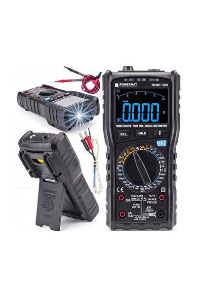 Powermat Universal digital multimeter, measuring device 10A 1000V,