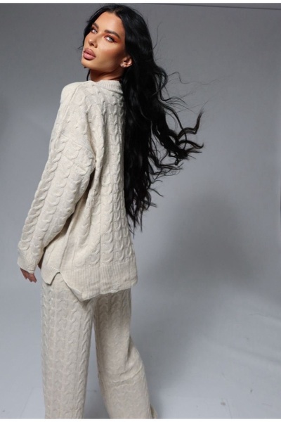 Pretty Women's knitted tracksuit