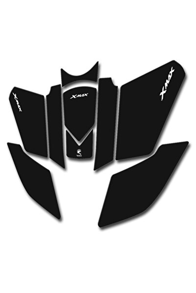 hades motosiklet aksesuarları Xmax 2024-25 Tank pad Seti Siyah