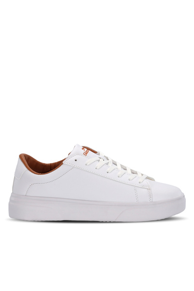 Slazenger Flash in Men's White / Tan Casual Sneakers