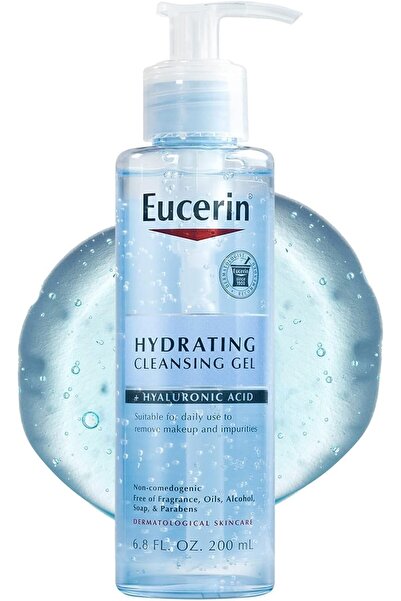 Eucerin , Hydrating Cleansing Gel + Hyaluronic Acid, 200ml