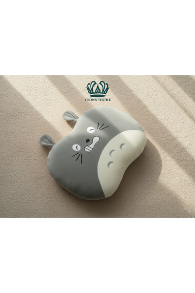 Crown Textile وسادة أطفال ميموري فوم لطيفة، مصنوعة من قماش ناعم مريح بملمس مخ...