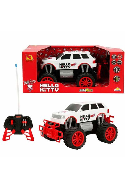 Genel Markalar 1:18 Jumbo Wheels Hello Kitty USB Şarjlı Uzaktan Kumandalı Ara...