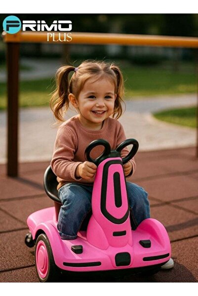 Primo Plus سكوتر كهربائي ذكي للأطفال مع موسيقى وأضواء LED وحزام أمان