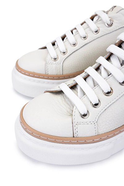 Tamer Tanca Women's Genuine Leather White Floter Sneakers & Sports Shoes