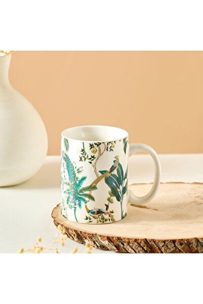 Lifestyle كوب بيكوك الجديد من الخزف العظمي الصيني - 360 مل