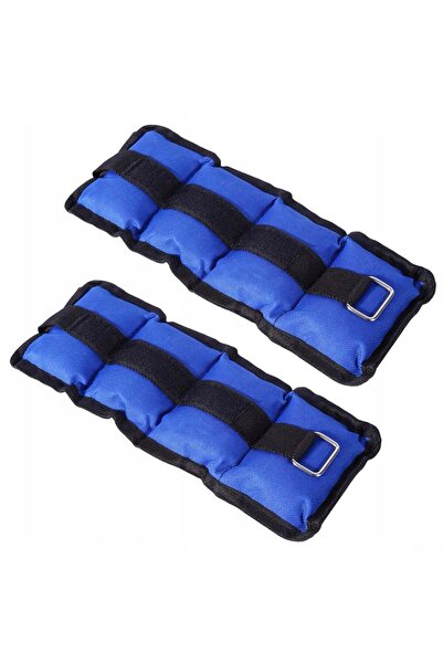 zola Fitness weight set for wrists/ankles, 2x1.5 kg velcro fastening, neoprene, blue/black