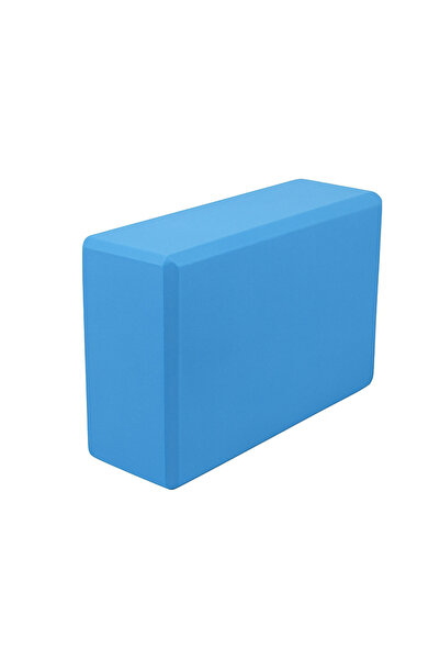 zola Yoga brick, EVA foam, 22.5x14.5x7.5 cm, blue