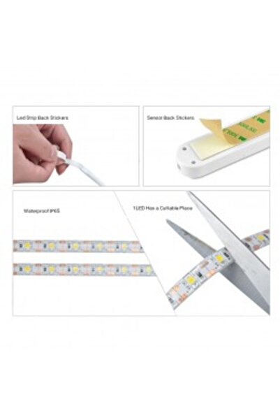 OEM LED strip with motion sensor and timer
