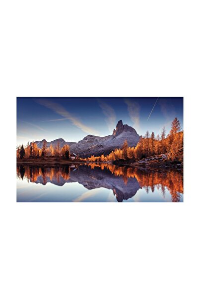 4Decor Tablou pânză 4Decor, Apus de soare în munți, 95x150cm, DE0187