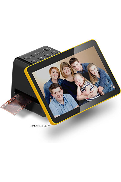 Kodak Photo scanner for film and slides 22MP, 7″ LCD screen, HDMI, SD/SDHC, 135/110/126, black