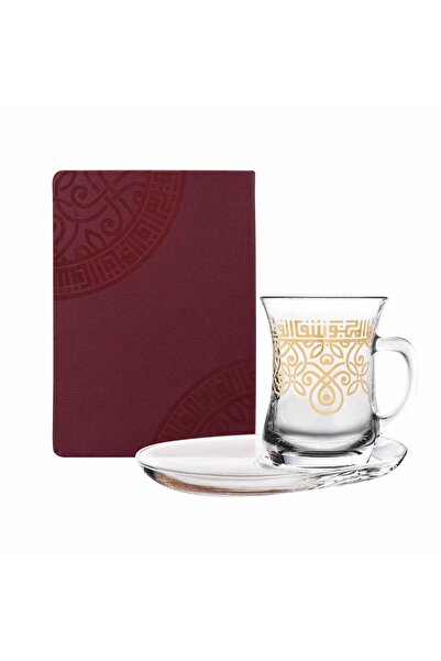 Dimlaj مجموعة دفاتر شفا الزجاجية CB/3-ذهبي