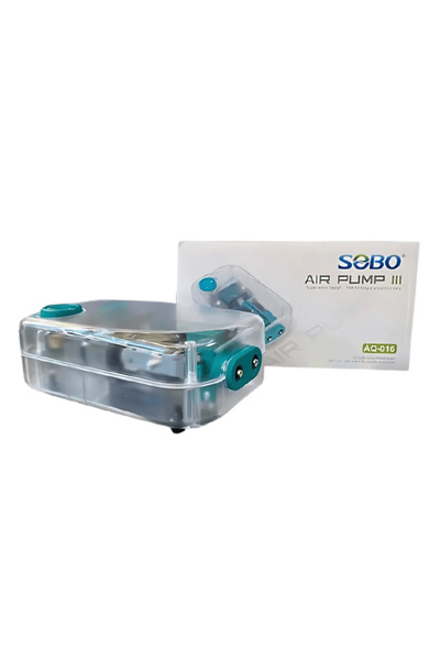 Sobo Hava Motoru Şeffaf Kasa 8W 2 x 6 LtMin