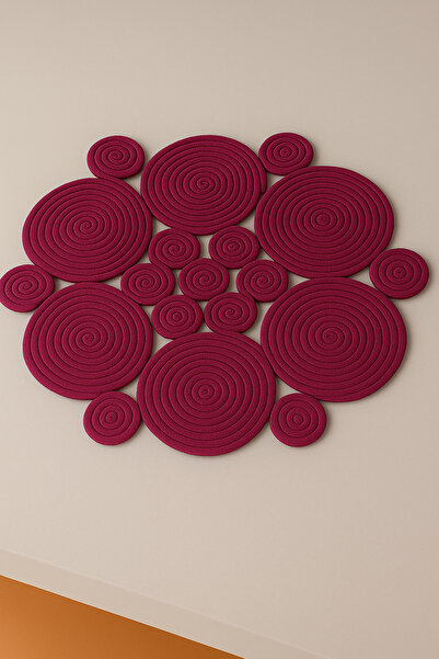 MaVaux سجادة مستديرة من خيوط الجوت والقش من ميركوري مقاس 65x65