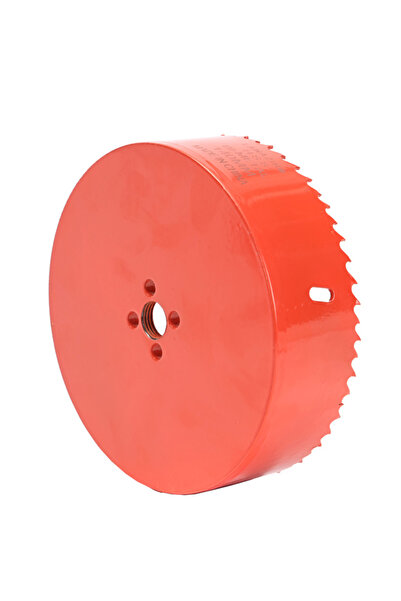 Lawazim Hole Saw 200mm - HSS Bi-Metal Cutter for Wood Plastic DIY Furniture and Pipe Work