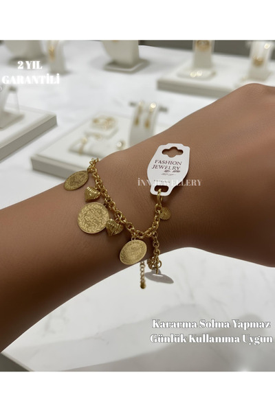 İNN JEWELLERY سوار من الفولاذ 316L مقاوم للصدأ ومضاد للحساسية مع شكل التوجا (ضمان المستورد لمدة عامين)