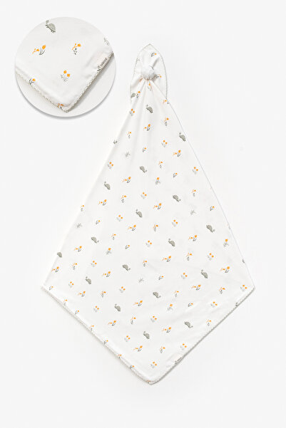 Bebitof Cute Turtle Patterned Double Layer 75X100 Cm. Flannel Blanket