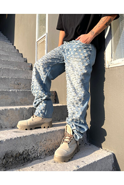 BPM Ultra Premium Laser Bomb Baggy Jeans