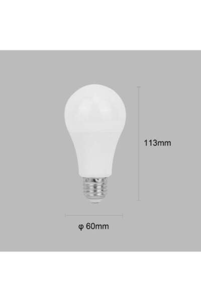 Hummer 10 pieces Solar Creamy Globe Bulb 9W E27