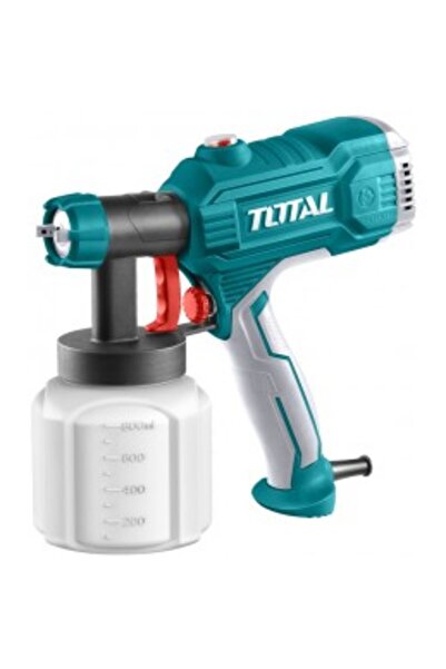 TOTAL Electric paint gun 450W 800ml tank Industrial use TT3506