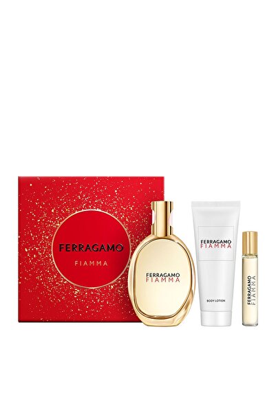 Salvatore Ferragamo C Ferragamo Fiamma Edp 100ml. + Body Lotion 100ml. + Edp ...