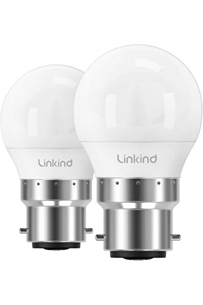 Linkind مصباح جولف LED B22 G45، 5 وات (ما يعادل 40 وات)، 2700 كلفن، 470 لومن،...