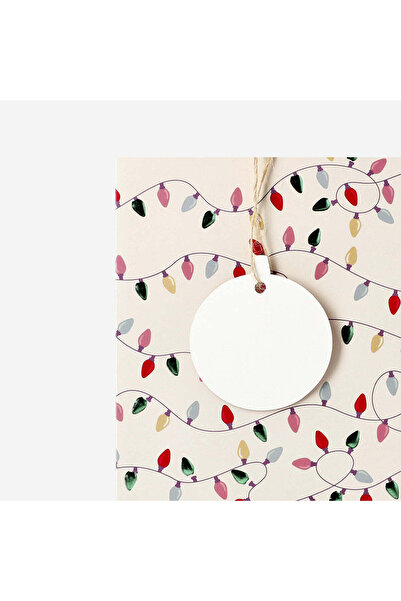 Flying Tiger Copenhagen Işık Zinciri Desenli Hediye Çantası