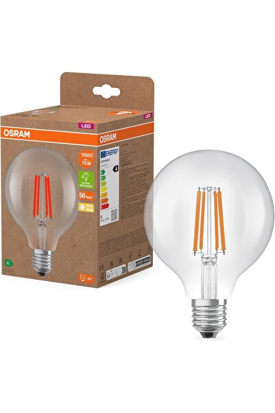 Osram Classic LED Bulb E27 Decorative Filament A-class 5W 1055 lm 4000K Cool White