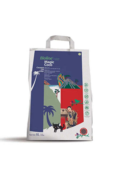 Bioline Magic Coco Coconut Cat Litter 6 L