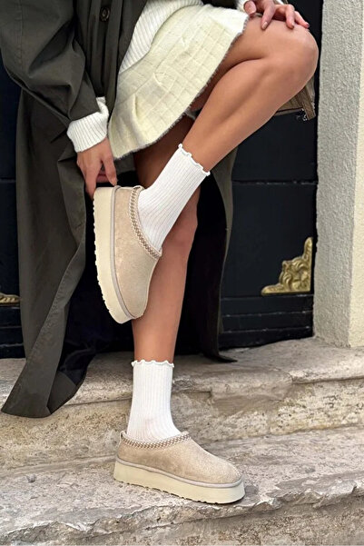 BURAK ALDAY SHOES Ultra Mini Winter Booties & Booties με επένδυση από γούνα