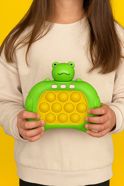 KARYIL Figürlü Işıklı Sesli Kurbağa Pilli Popit