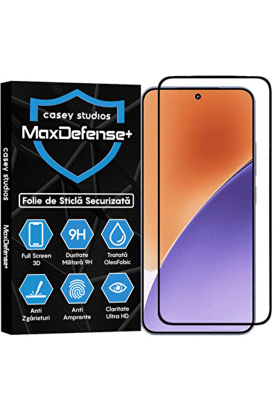 Casey Studios Folie Sticla Xiaomi 15, Full Cover 3D, Ultra HD, Anti Zgarietur...