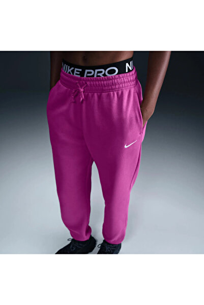 nike mini swoosh oversized joggers purple