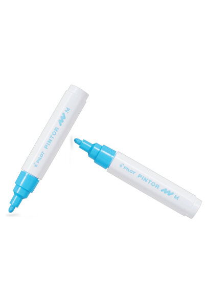 Pilot قلم رصاص (ذكر) برأس دائري أزرق باستيل (قطعتان)