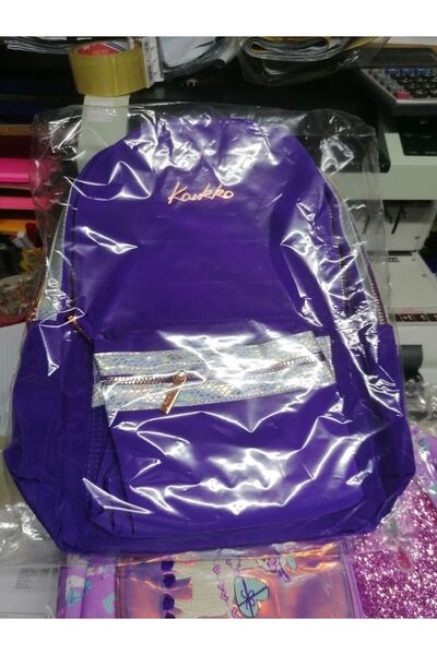 KAUKKO Magic Gloss Sırt Çantası Mor K1583