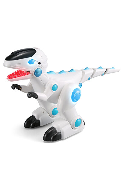 LITTLE ANGEL - لعبة ديناصور روبوت ذكي مع أضواء وصوت