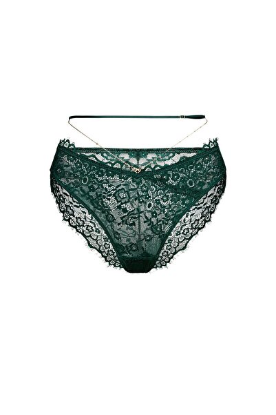 ESOTIQ Women's Lace Briefs Elegant Panties Brazilian Floral Design with Decorative Waist Band | Netsi