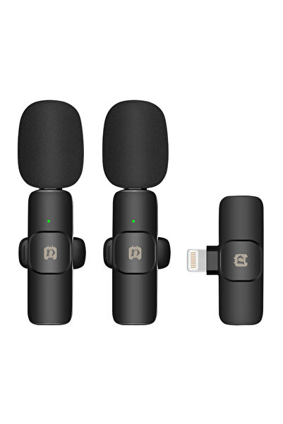 PULUZ Microfon fără fir PU3150B tip Lavalier Lightning