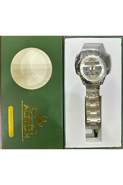 CN The elegant AL SALAH prayer clock combines classic design with modern technology to remind you of prayer times.