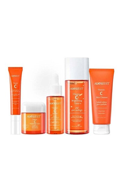 Auquest مجموعة فيتامين سي للعناية بالبشرة من أوكويست - إشراقة من اللمسة الأولى