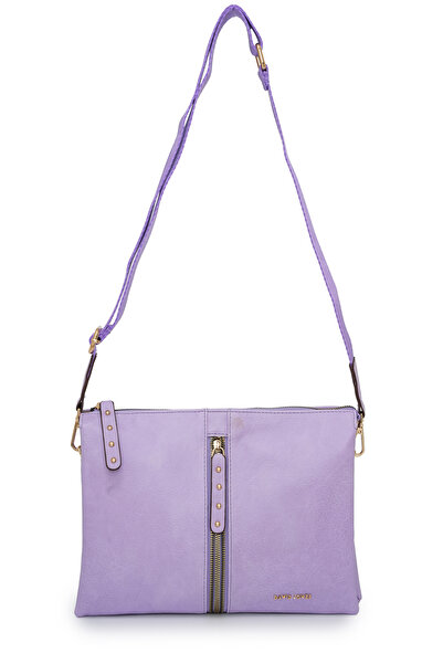 David Jones Crossbody Bag with Flap and Zipper Detail Dj245-2