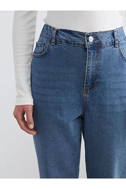 LC Waikiki Indigo Mom Fit Women's Jean Pants (W5)