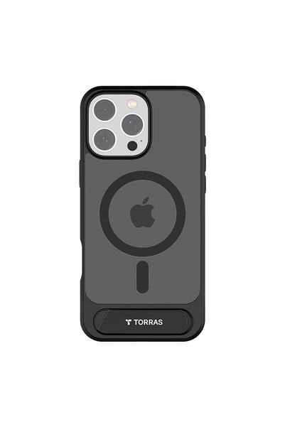 TORRAS Case Pstand Series for iPhone 16 ProMax (Black)